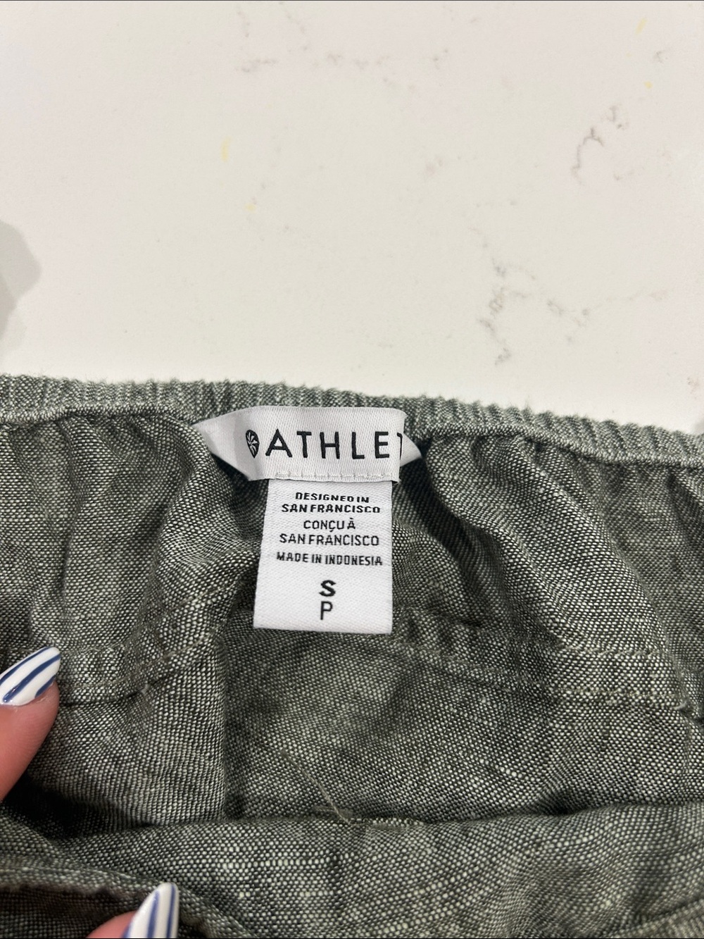 Athleta Voyager Linen Tank Top - Picture 3 of 6